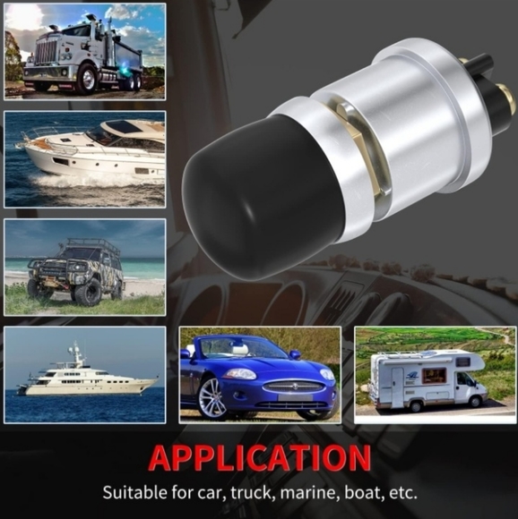 DaierTek Push Button Starter Switch Waterproof Push Start Button 50A Heavy Duty. - Picture 5 of 7